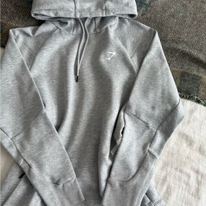 Gymshark Light Gray Hoodie